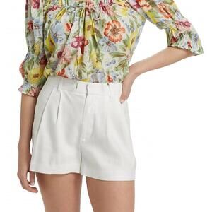 NEW DÔEN inez top in blanc anemone bloom